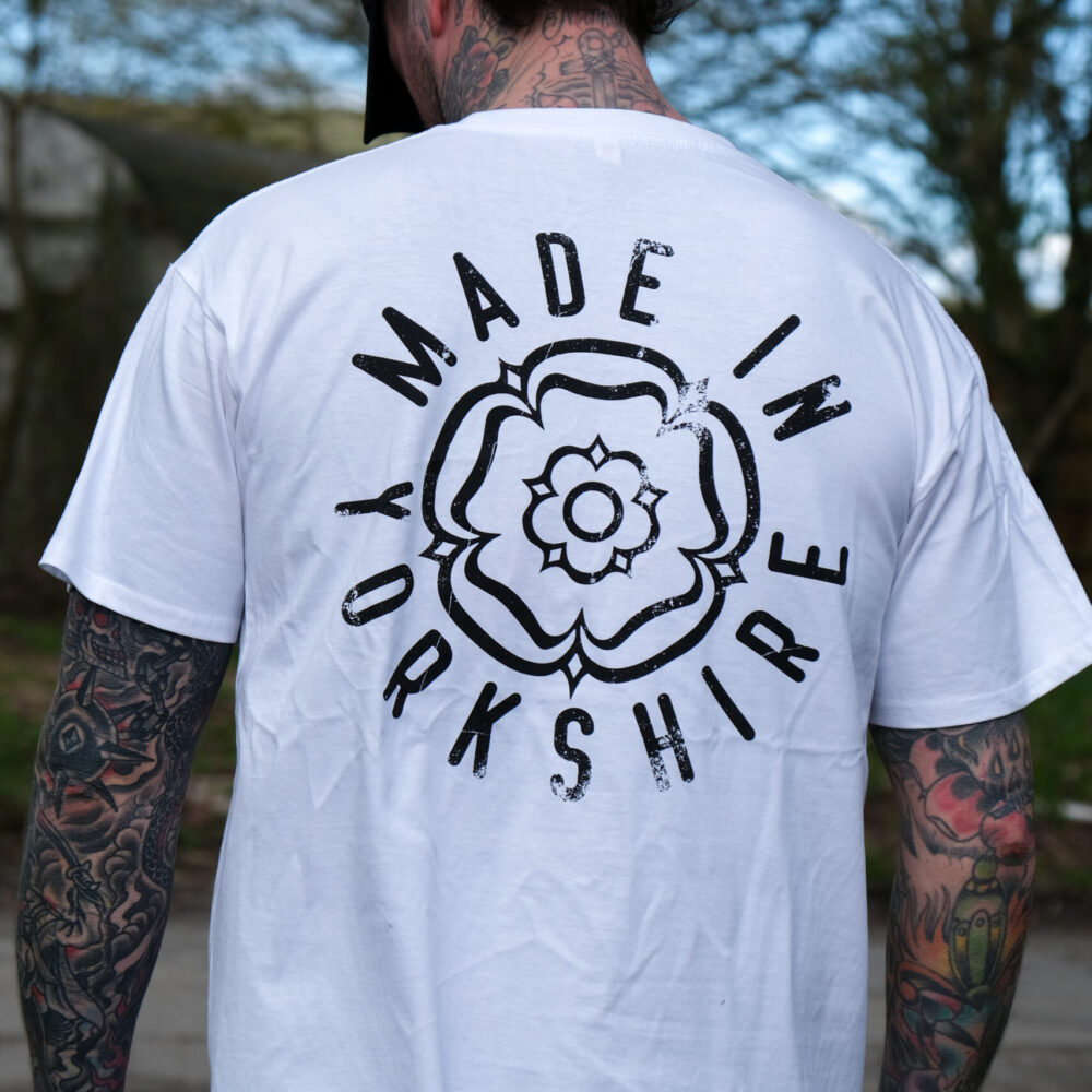 Caydence Made In Yorkshire T-Shirt White