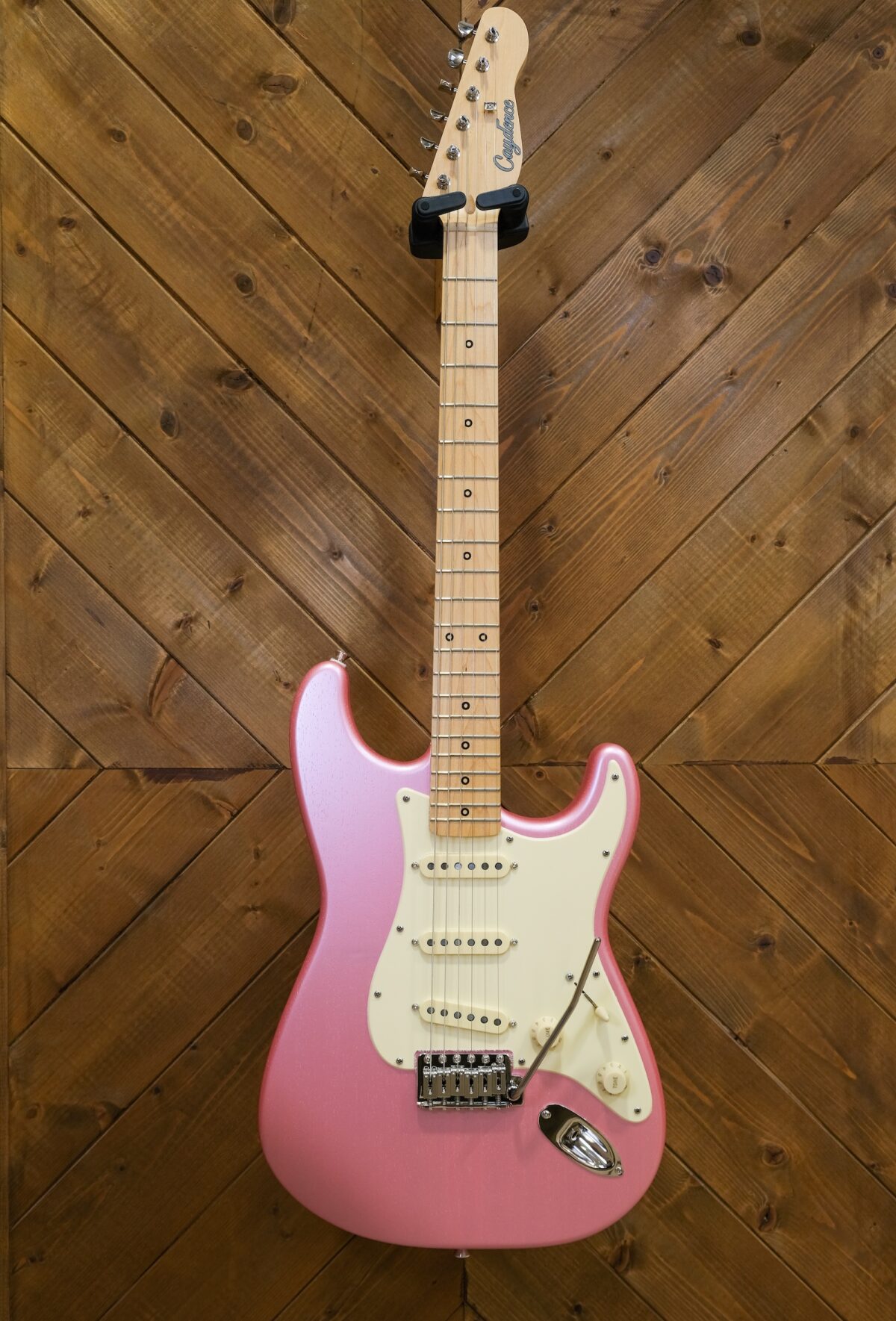 Caydence Scorpio Frenchie Pink Open Grain Satin