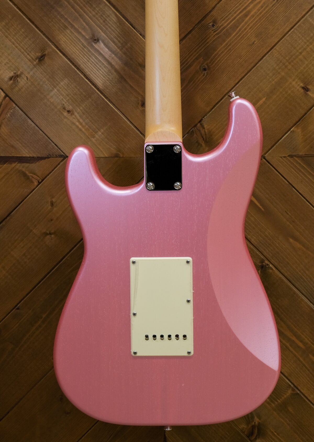 Caydence Scorpio Frenchie Pink Open Grain Satin