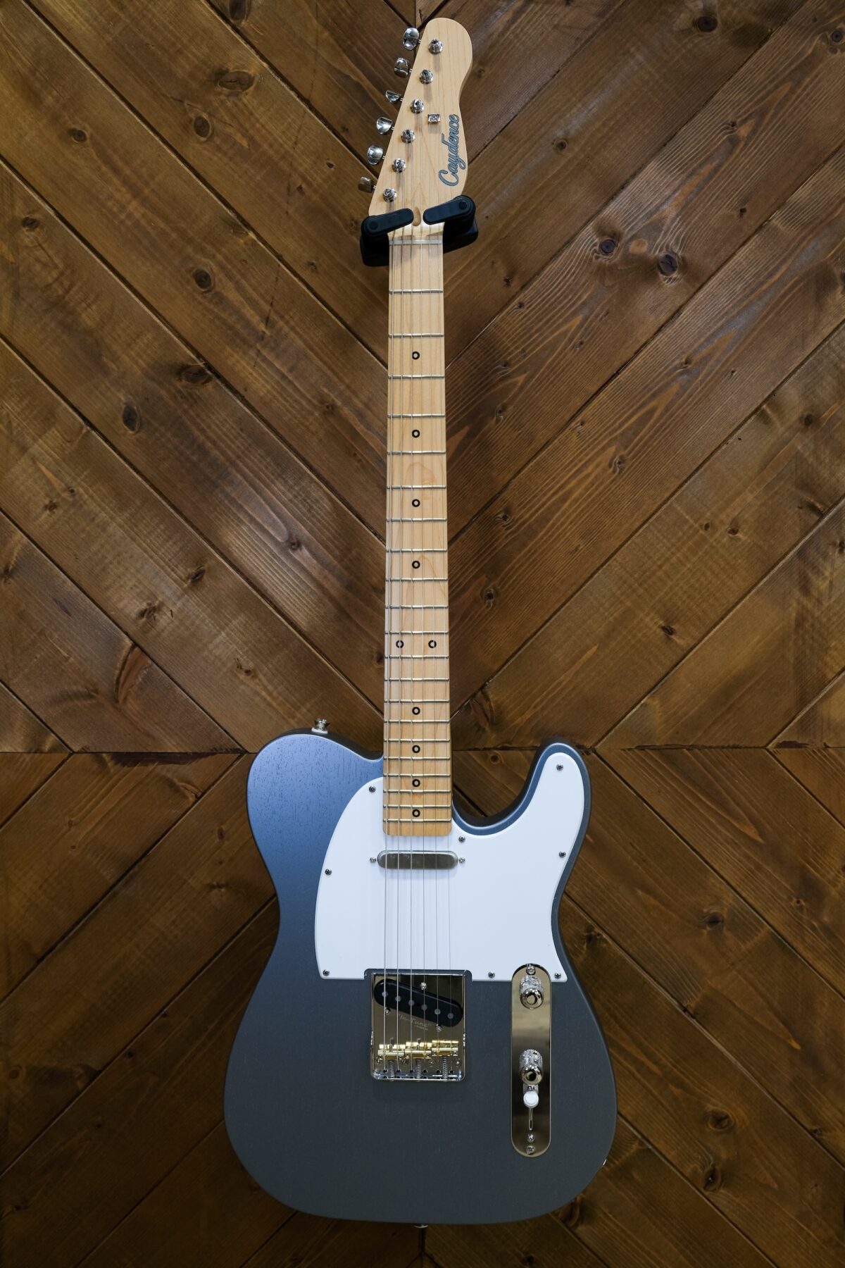 Caydence Triton Carbonite Grey Open Grain Satin