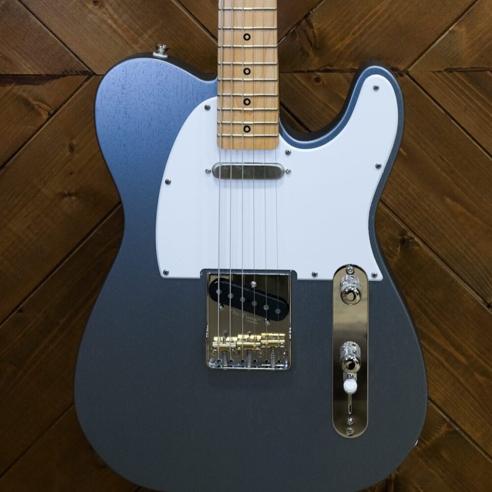 Caydence Triton Carbonite Grey Open Grain Satin